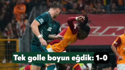 Trendyol Süper Lig'in 5.haftasında Kocaelispor Galatasaray'a konuk oldu. Yeşil siyahlılar