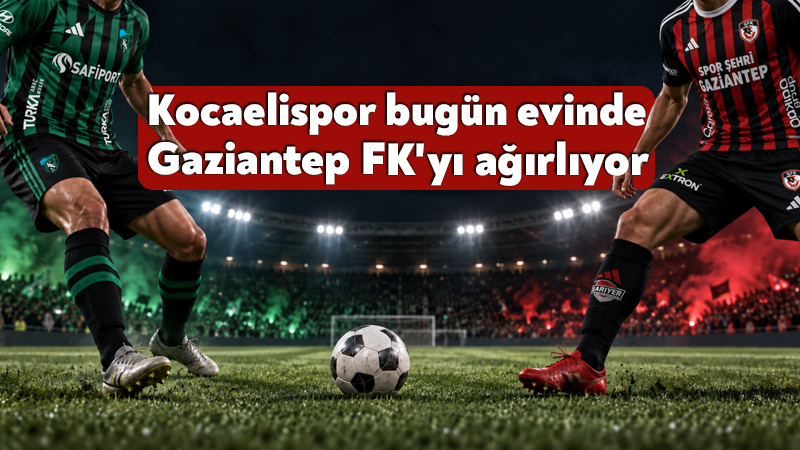 Trendyol Süper Lig'in 6. haftasında Kocaelispor, bugün saat 17.00'de Yıldız
