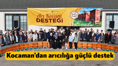 Kartepe’de tarımsal üretimin güçlendirilmesi ve arıcılığın geliştirilmesine yönelik desteklere bir
