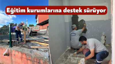 Körfez Belediyesi, öğrencilerin daha modern, güvenli ve erişilebilir ortamlarda eğitim