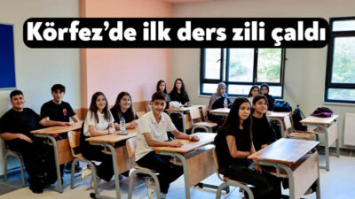 Körfez'de 2026-2027 eğitim-öğretim dönemi başladı. İlk ders zili ise İlimtepe'de
