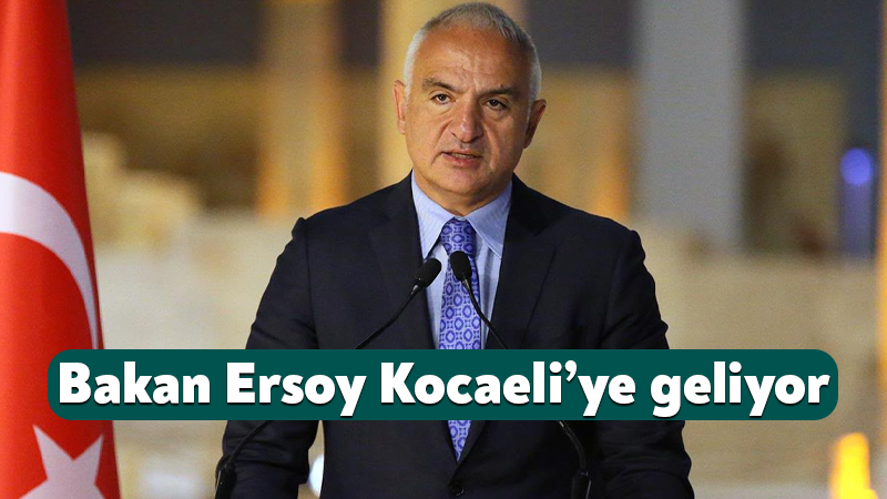 Kültür ve Turizm Bakanı Mehmet Nur Ersoy Kocaeli’ye geliyor Kültür ve Turizm Bakanı Mehmet Nuri Ersoy, Türkiye Yüzyılı Buluşmaları