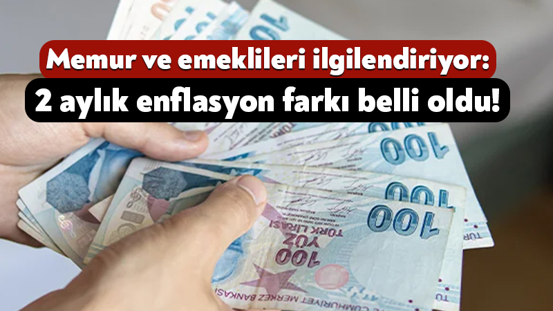 Memur ve emeklileri ilgilendiriyor: 2 aylık enflasyon belli oldu! TÜİK’in ağustos ayı enflasyon rakamlarını açıklamasının ardından memur ve emekli