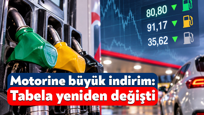 Motorine büyük indirim! 24 Eylül 2026 Kocaeli akaryakıt fiyatları Akaryakıt fiyatlarında araç sahiplerini sevindiren gelişme yaşandı. Motorinin litre fiyatında