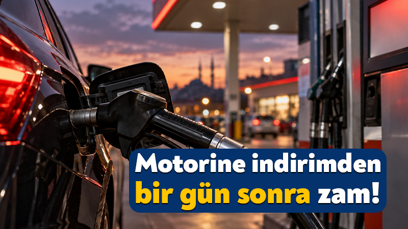 Motorine dün yansıyan indirimin ardından 25 Eylül Cuma günü yeniden
