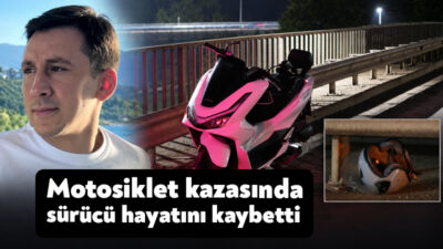 Kocaeli'de motosikletin bariyere çarpması sonucu meydana gelen kazada ağır yaralanan