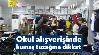 Okul forması alırken fiyatın ve dayanıklılığın yanı sıra kumaş türü