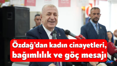 Zafer Partisi Genel Başkanı Ümit Özdağ, Eskişehir’de düzenlenen “Atatürk’ün Kızları