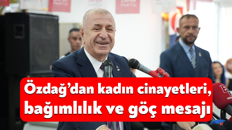 Zafer Partisi Genel Başkanı Ümit Özdağ, Eskişehir’de düzenlenen “Atatürk’ün Kızları