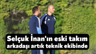Kocaelispor Teknik Direktörü Selçuk İnan'ın ekibine eski milli futbolcu Umut