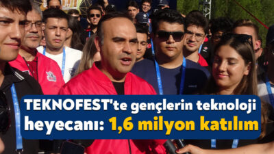 Kocaeli'de TEKNOFEST heyecanı sürerken, Sanayi ve Teknoloji Bakanı Mehmet Fatih
