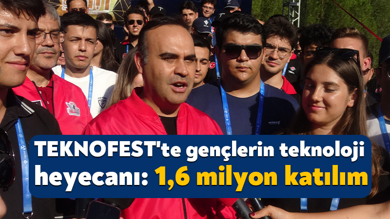 Kocaeli'de TEKNOFEST heyecanı sürerken, Sanayi ve Teknoloji Bakanı Mehmet Fatih