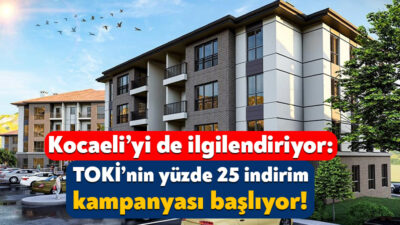 TOKİ’nin geri ödemesi süren konut ve işyerleri için düzenlediği yüzde