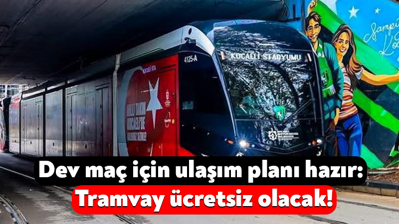 Kocaeli Büyükşehir Belediyesi, A Milli Futbol Takımımızın 25 Eylül Cuma