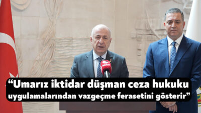 Zafer Partisi Genel Başkanı Prof. Dr. Ümit Özdağ, Türkiye Barolar