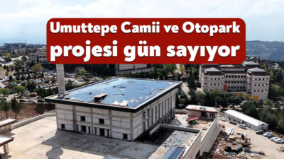Kocaeli Büyükşehir Belediyesi’nin 20 bin metrekarelik alanda hayata geçirdiği “Umuttepe