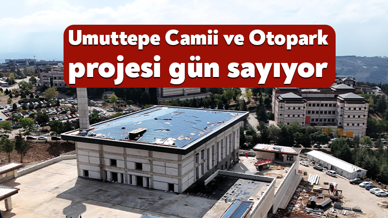Kocaeli Büyükşehir Belediyesi’nin 20 bin metrekarelik alanda hayata geçirdiği “Umuttepe