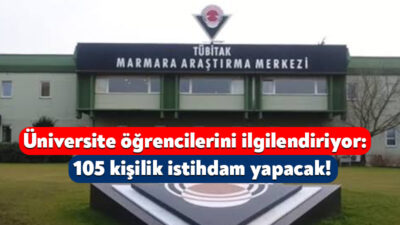 TÜBİTAK, bünyesinde istihdam edilmek üzere toplam 105 kısmi süreli proje