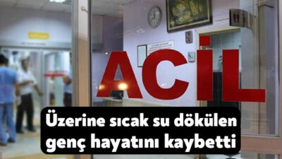 Kocaeli'de evinde üzerine sıcak su dökülmesi sonucu ağır yaralanan 25