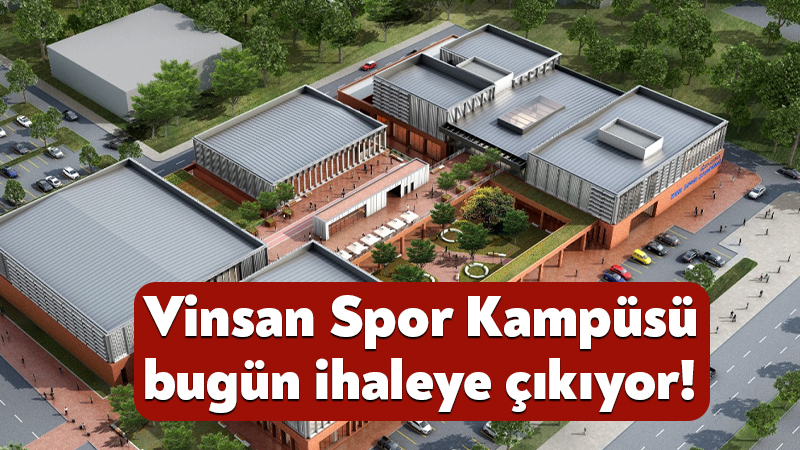 Kocaeli Büyükşehir Belediyesi’nin İzmit’te hayata geçireceği Vinsan Spor Kampüsü için