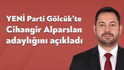 YENİ Parti Gölcük İlçe Başkanlığı’ndaki kongrede Buğra Cihangir Alparslan adaylığını