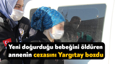 Kocaeli'de 2021 yılında yeni doğan bebeğini 9 yerinden bıçaklayarak öldüren