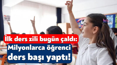 Türkiye’de milyonlarca öğrenci bugün ders başı yapıyor. Güvenlik tedbirlerinin üst