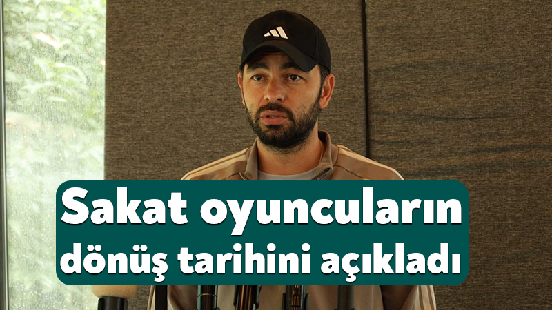 Selçuk İnan sakat oyuncuların dönüş tarihini açıkladı Kocaelispor Teknik Direktörü Selçuk İnan, milli ara öncesinde sahasında oynayacakları