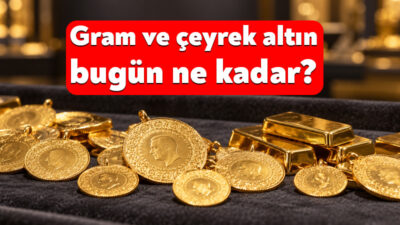 9 Ekim Cuma sabahı gram altın 6.625,74 TL, çeyrek altın