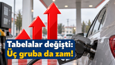 Benzine 4,10 TL, motorine 3,60 TL, LPG’ye 1,45 TL zam