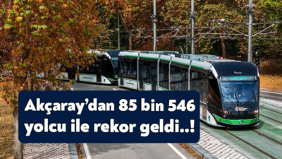 Kocaeli’de hizmet veren Akçaray, 8 Ekim Perşembe günü 85 bin