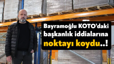 KOTO seçimlerinde Necmi Bulut’un listesini delen tek isim olan Kerim