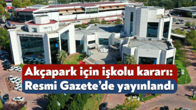 Kocaeli Büyükşehir Belediyesi iştiraki Akçapark’ın İzmit’teki işyerinin, otopark ve garaj