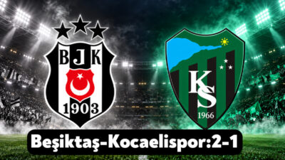 Trendyol Süper Lig'in 7. haftasında Kocaelispor, Beşiktaş'a konuk oluyor. Müsabakanın
