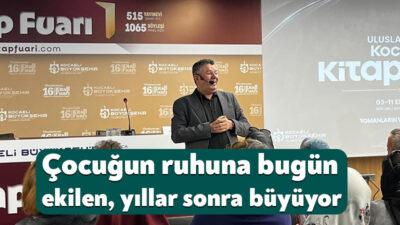Eğitimci ve yazar Alişan Kapaklıkaya, çocuklarda şiddet eğiliminin oluşmasında aile