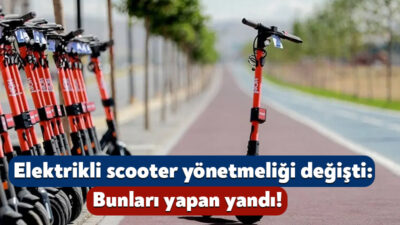 Elektrikli scooter işletmecilerine yönelik cezalar değişti. Araç sayısı sınırını üçüncü