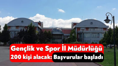 Kocaeli Gençlik ve Spor İl Müdürlüğü, temizlik, bakım ve onarımda