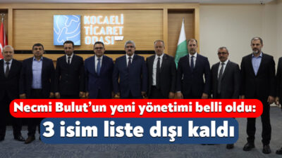 Kocaeli Ticaret Odası’nda (KOTO), 3 Ekim 2026 tarihinde gerçekleştirilen Meslek