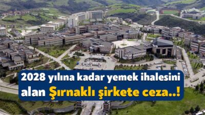 Kocaeli Üniversitesi’nin 2025 yılında gerçekleştirilen öğrenci ve personel yemek ihalesinde
