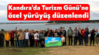 Kocaeli Büyükşehir Belediyesi, “Dünya Turizm Günü” kapsamında Kandıra ilçesinde özel