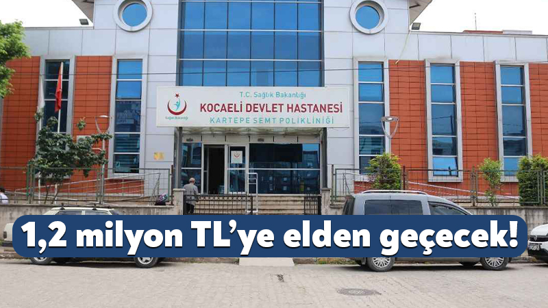Kartepe Semt Polikliniği 1,2 milyon TL’ye elden geçecek! Kocaeli İl Sağlık Müdürlüğü, Kartepe Semt Polikliniği’nin altyapı tadilat işleri