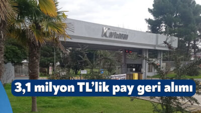 Kocaeli’de üretim yapan Kartonsan, 30 bin payını yaklaşık 3,1 milyon