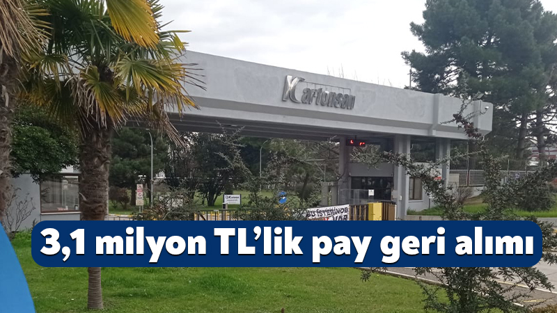 Kocaeli’de üretim yapan Kartonsan, 30 bin payını yaklaşık 3,1 milyon