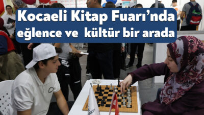 Kocaeli Büyükşehir Belediyesi’nin düzenlediği Uluslararası 16. Kocaeli Kitap Fuarı, çocukları