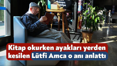 Kocaeli Kitap Fuarı’nda çekilen fotoğrafıyla gündem olan 80 yaşındaki emekli