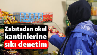 Kocaeli Büyükşehir Belediyesi Zabıta Dairesi Başkanlığı’na bağlı ekipler, öğrencilerin sağlıklı