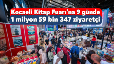 Uluslararası 16. Kocaeli Kitap Fuarı sona erdi. Büyükşehir Belediyesi, 9