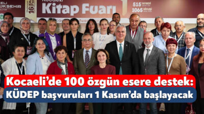 Büyükşehir Belediyesi’nin KÜDEP projesiyle 100 özgün esere destek sağlanacak. Başvurular