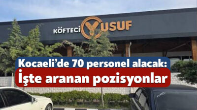 Köfteci Yusuf, İŞKUR’da yayımlanan ilanlara göre Çayırova ve İzmit’teki şubeleri