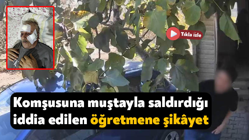 İzmit’te öğretmen B.K.’nın, komşusu Fevzi Karaarslan’ı muştayla yaraladığı iddia edildi.